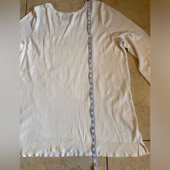 Jessica London Sequined Snowflake Sweater - Picture 4 of 4